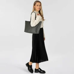 Lacoste Monogram Zely Shopper Tasche 37 cm