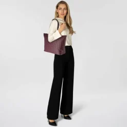 Lacoste Monogram Zely Shopper Tasche 37 cm