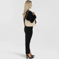 Lancaster Dune Umhängetasche Leder 27 cm