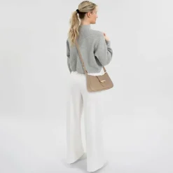 Lancaster Gelato Ily Schultertasche Leder 29 cm