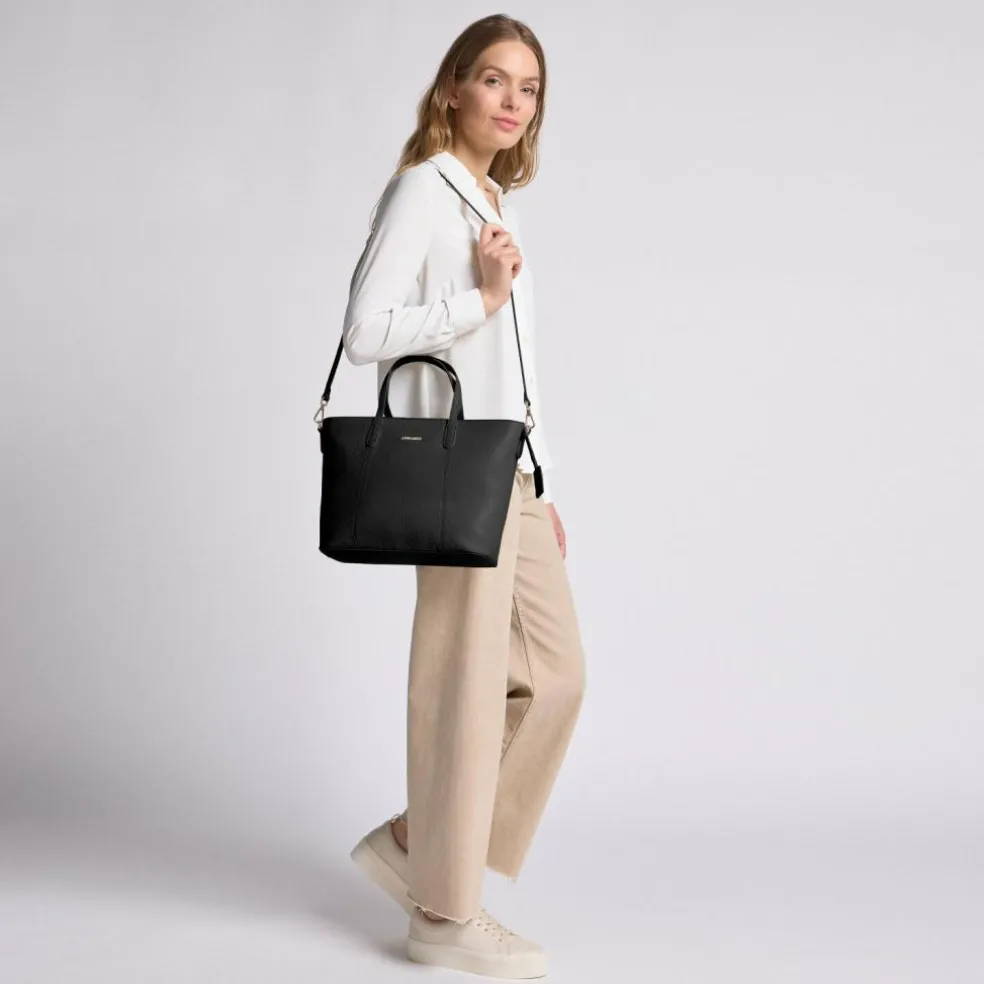 Lazarotti Bologna Leather Shopper Tasche Leder 31 cm