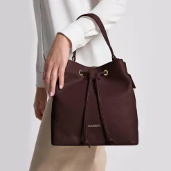 Lazarotti Bologna Leather Beuteltasche Leder 25 cm