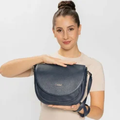 Lazarotti Bologna Leather Umhängetasche Leder 27 cm