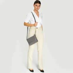 Lazarotti Bologna Leather Umhängetasche Leder 22 cm