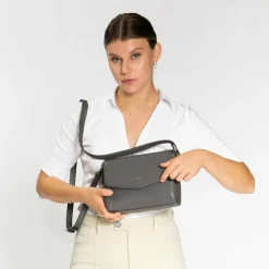 Lazarotti Bologna Leather Umhängetasche Leder 22 cm