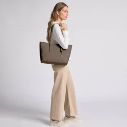 Lazarotti Bologna Leather Shopper Tasche Leder 35 cm