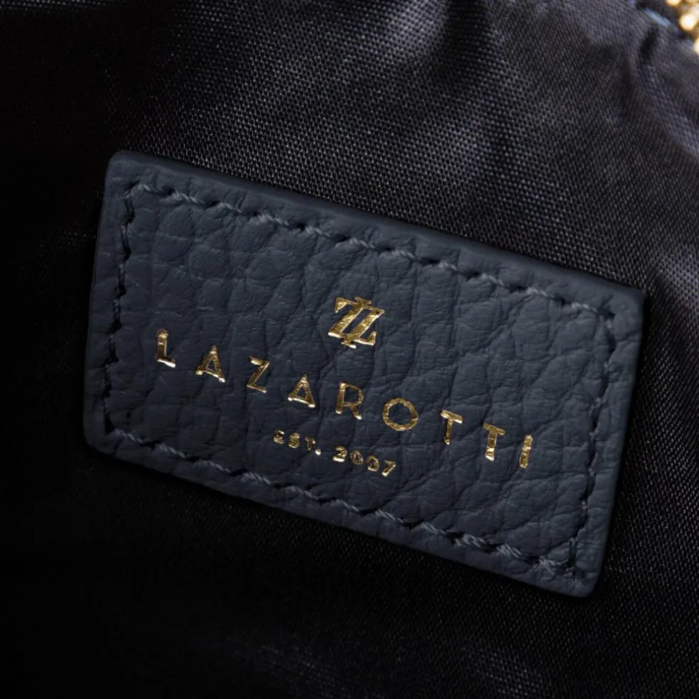 Lazarotti Bologna Leather Schultertasche Leder 22 cm