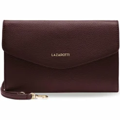 Lazarotti Bologna Leather Clutch Tasche Leder 23 cm