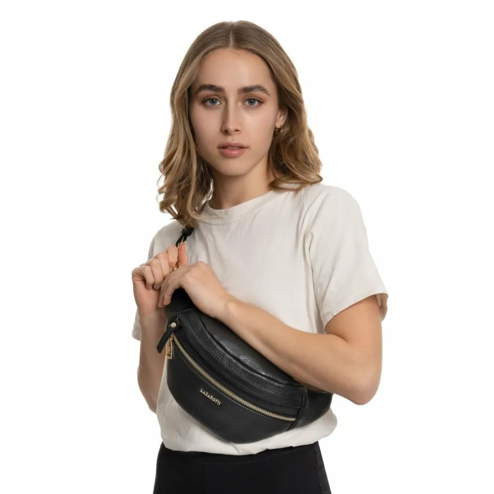 Lazarotti Bologna Leather Gürteltasche Leder 25.5 cm