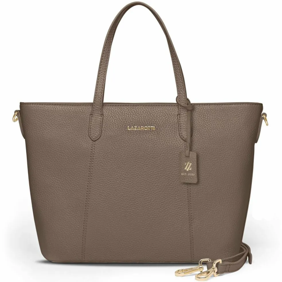Lazarotti Bologna Leather Shopper Tasche Leder 31 cm