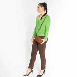 Lazarotti Bologna Leather Umhängetasche Leder 18 cm