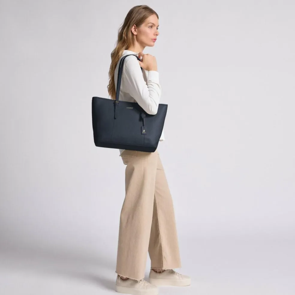 Lazarotti Bologna Leather Shopper Tasche Leder 35 cm