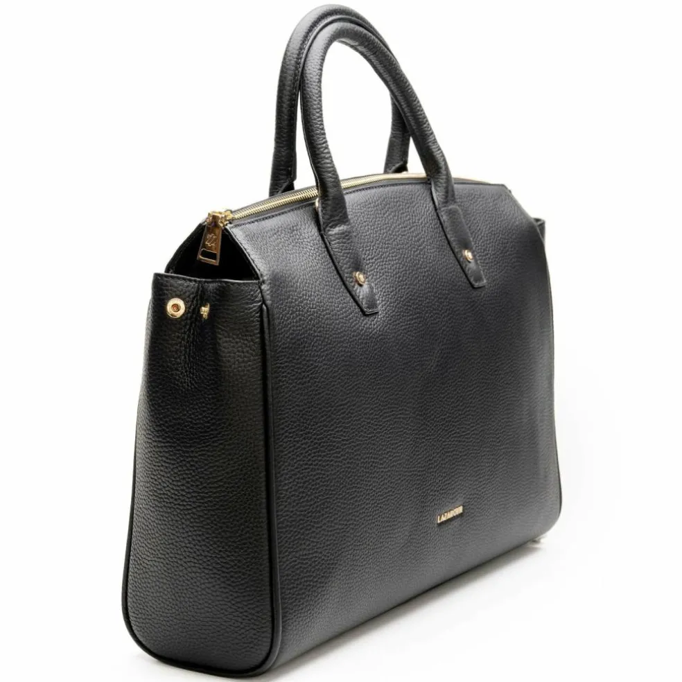 Lazarotti Bologna Leather Handtasche Leder 40 cm