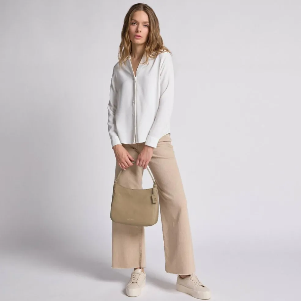 Lazarotti Bologna Leather Schultertasche Leder 27 cm