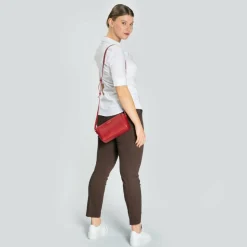 Lazarotti Bologna Leather Umhängetasche Leder 20 cm