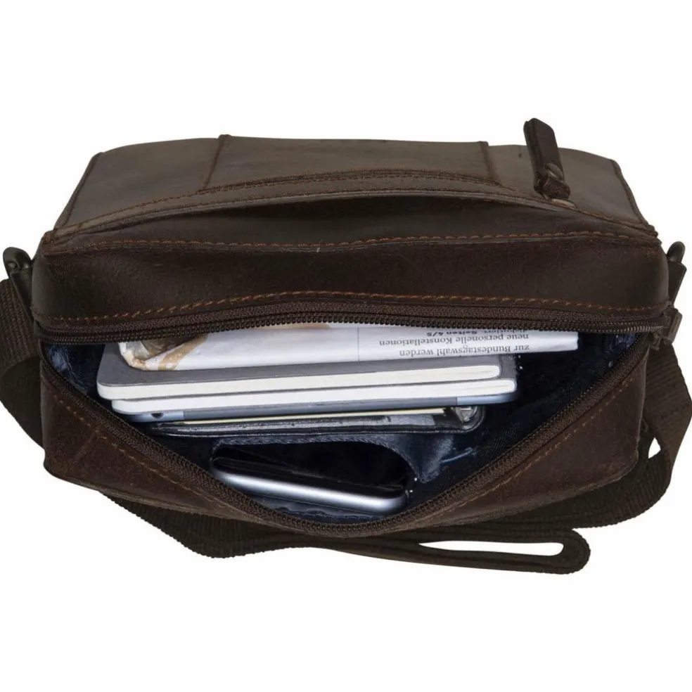 Leonhard Heyden Dakota Umhängetasche Leder 23 cm