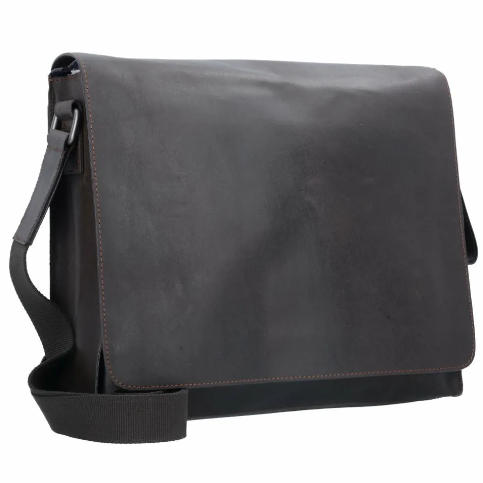 Leonhard Heyden Dakota Umhängetasche Leder 38 cm