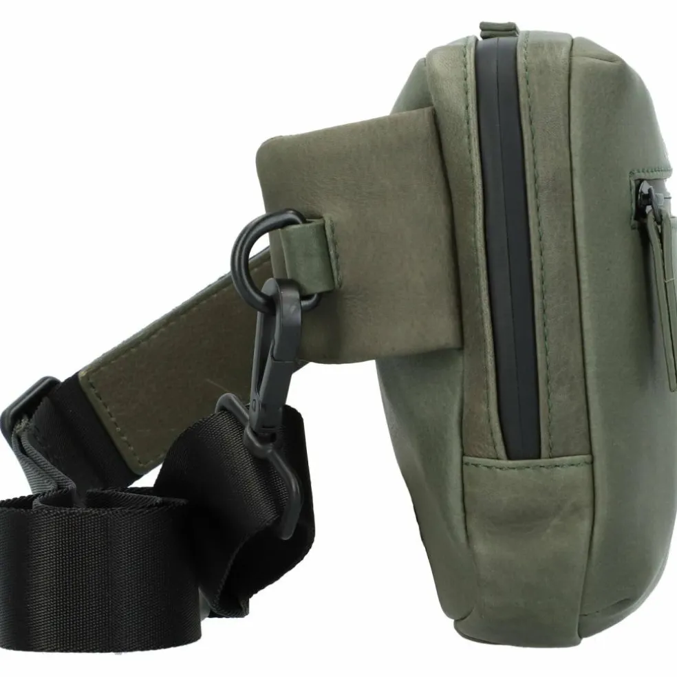 Leonhard Heyden Den Haag Gürteltasche Leder 22 cm