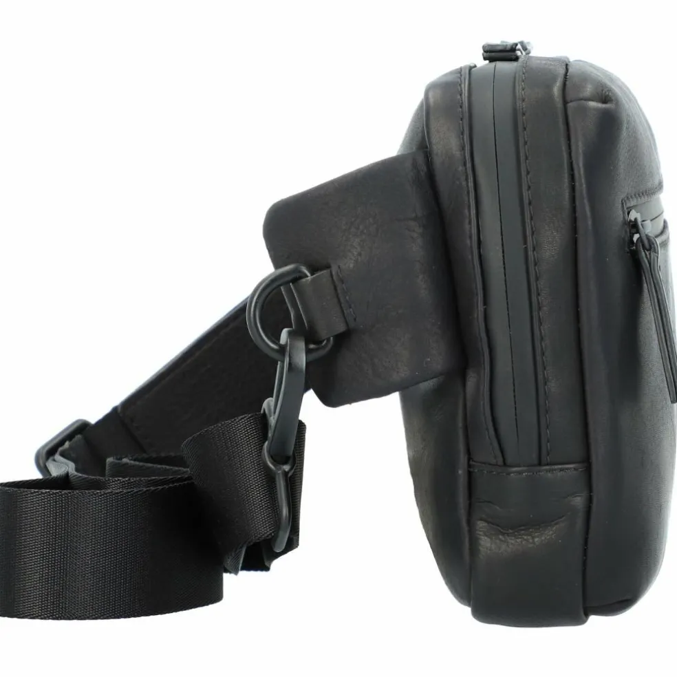 Leonhard Heyden Den Haag Gürteltasche Leder 22 cm