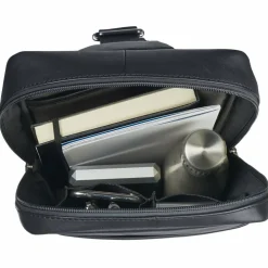 Leonhard Heyden Hamburg Umhängetasche Leder 20 cm