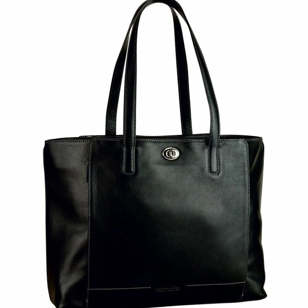Leonhard Heyden Nizza Shopper Tasche Leder 40 cm