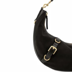 LES VISIONNAIRES Enya Schultertasche Leder 46 cm