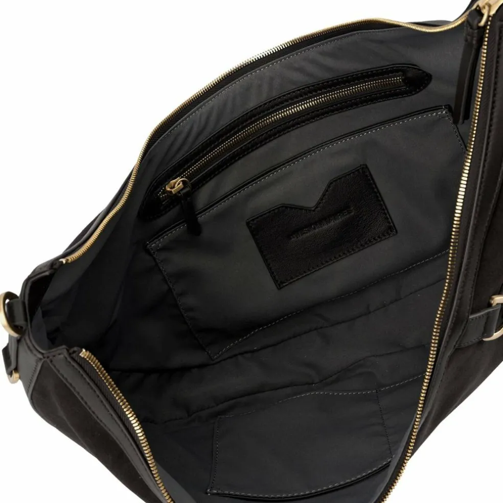 LES VISIONNAIRES Enya Schultertasche Leder 46 cm