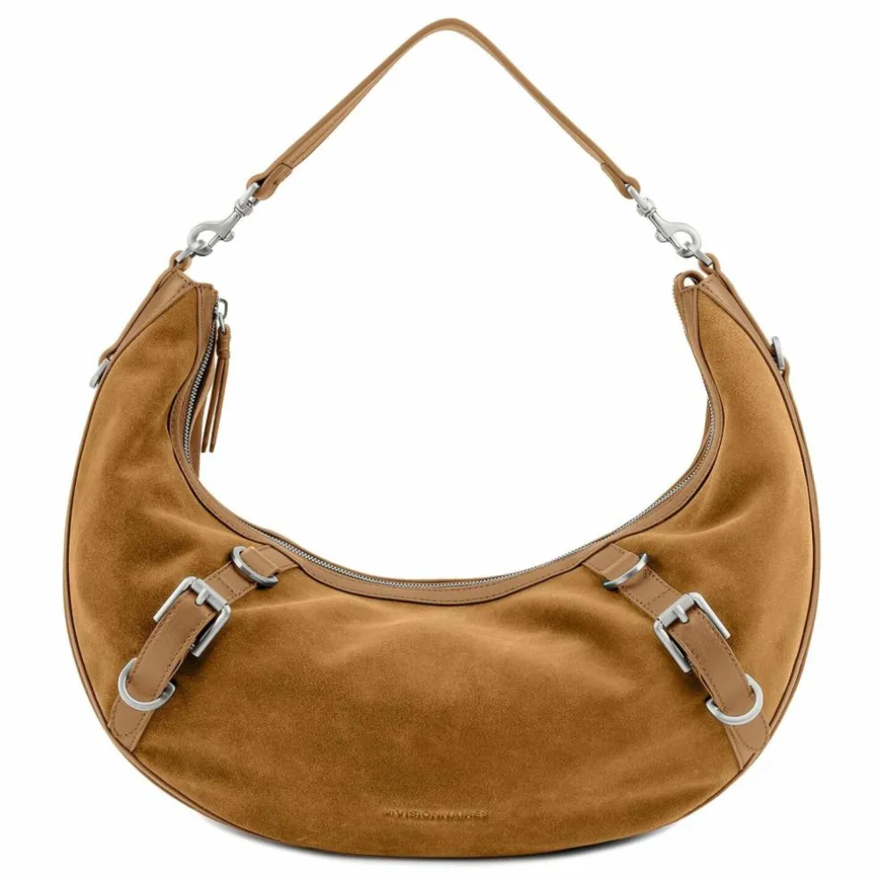 LES VISIONNAIRES Enya Schultertasche Leder 46 cm