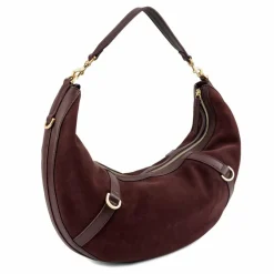 LES VISIONNAIRES Enya Schultertasche Leder 46 cm