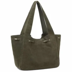 LES VISIONNAIRES Garbriella Shopper Tasche Leder 40 cm