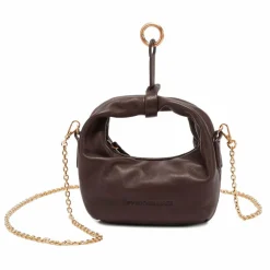 LES VISIONNAIRES Greta Nano Handtasche Leder 17 cm