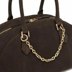 LES VISIONNAIRES Odette Cozy Chain Schultertasche Leder 38 cm