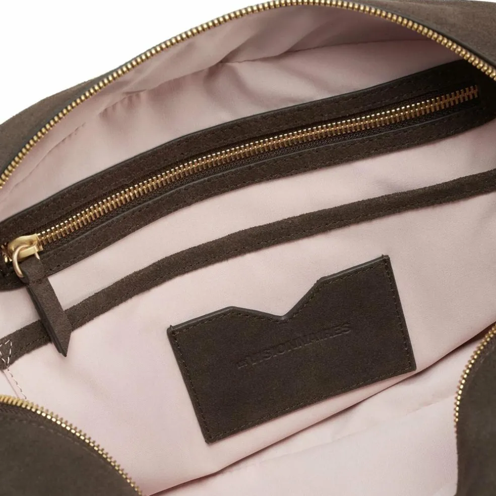 LES VISIONNAIRES Odette Cozy Chain Schultertasche Leder 38 cm