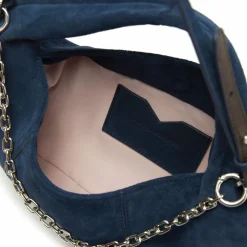 LES VISIONNAIRES Sadie Cozy Chain Handtasche Leder 37 cm