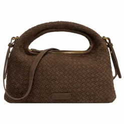 LES VISIONNAIRES Sadie Weave Handtasche Leder 37 cm