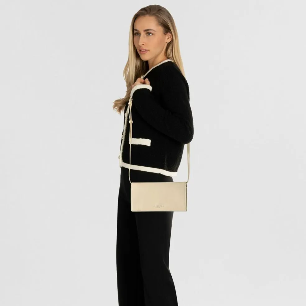 Liebeskind Clutch Geldbörse Leder 21 cm