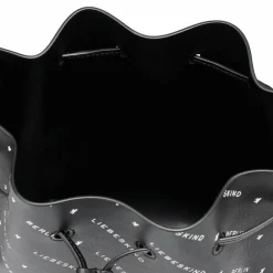 Liebeskind Monogram Beuteltasche Leder 40 cm