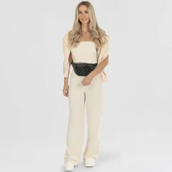 Liebeskind Monogram Gürteltasche Leder 22 cm