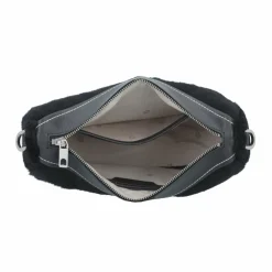 Liebeskind Shearling Handtasche Leder 28 cm