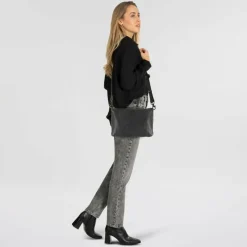 Mandarina Duck Mellow Leather Umhängetasche Leder 28 cm