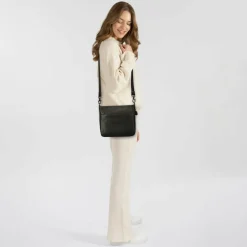 Mandarina Duck Mellow Umhängetasche Leder 27 cm