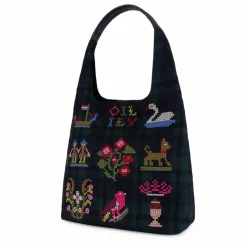 Oilily Marken Cross Stitch Hendrikje Schultertasche 30 cm