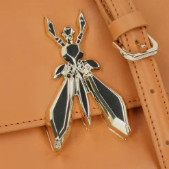 Patrizia Pepe Essential Fly Schultertasche Leder 22 cm