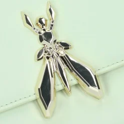 Patrizia Pepe Essential Fly Schultertasche Leder 22 cm