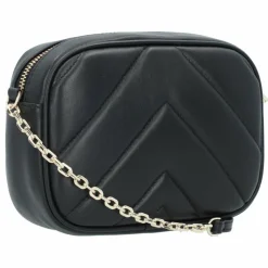 Patrizia Pepe Fly Padded Umhängetasche Leder 19.5 cm