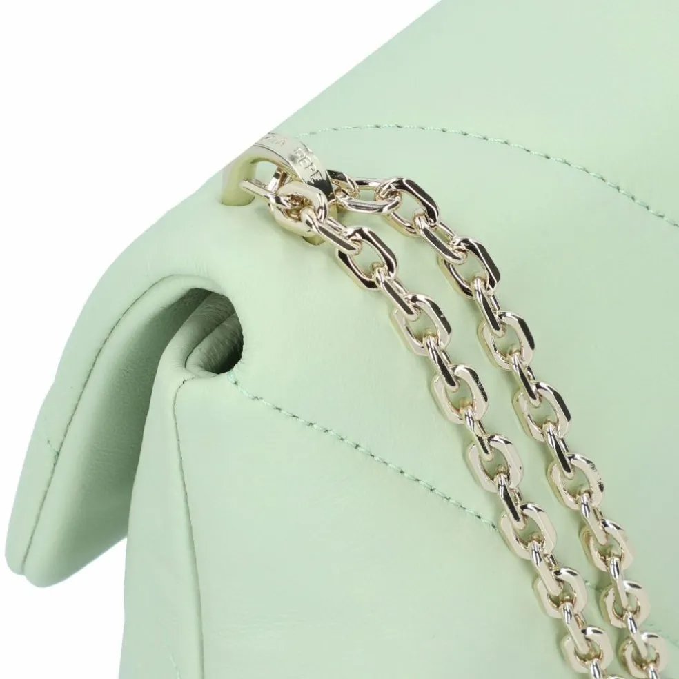 Patrizia Pepe Fly Padded Umhängetasche Leder 25 cm