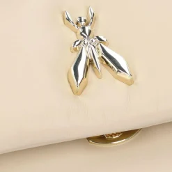 Patrizia Pepe Fly Puffy Umhängetasche Leder 21 cm