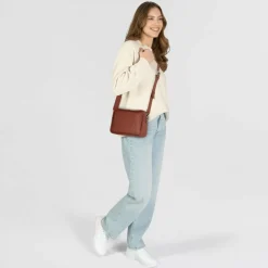 Patrizia Pepe (Im)Perfection Umhängetasche Leder 23 cm