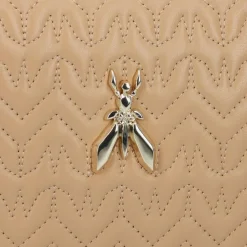 Patrizia Pepe Matelassé Umhängetasche Leder 22 cm