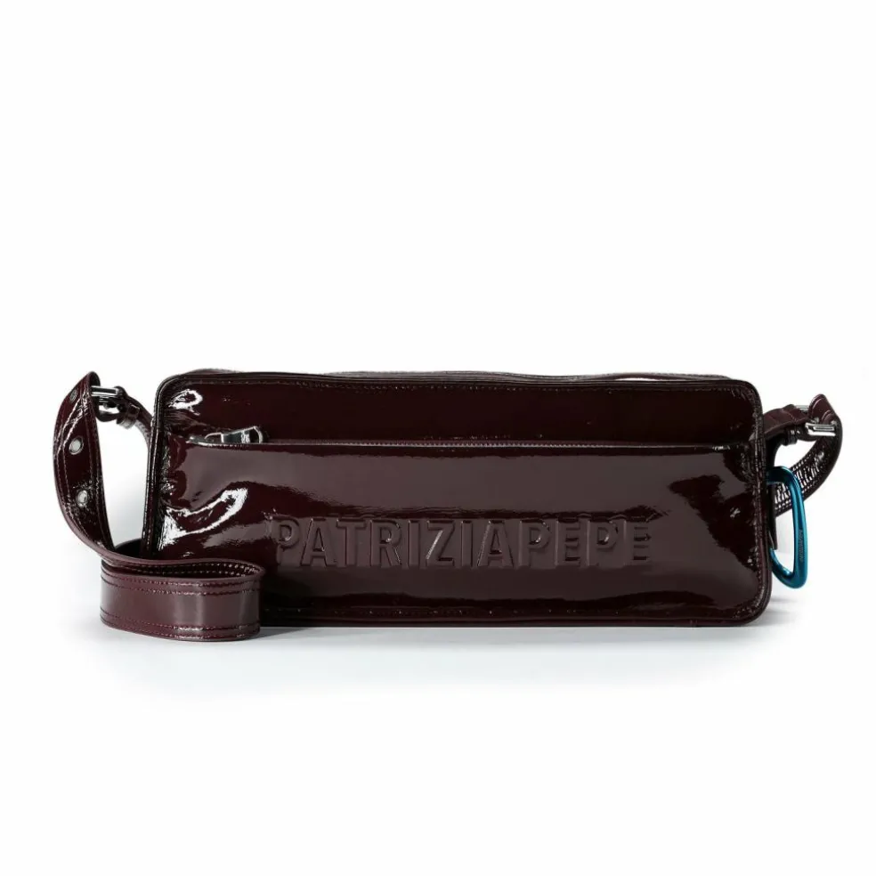 Patrizia Pepe Schultertasche Leder 35 cm